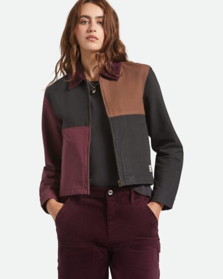 Mechanic Women's Garage Jacket - Port/Black/Pinecone Brown